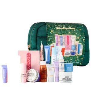 Sephora Favorites Skincare Set with Green Bag